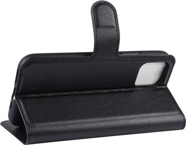 Actual product image MU Classic Litchi Leather Bookcover Series (Apple iPhone 11)
