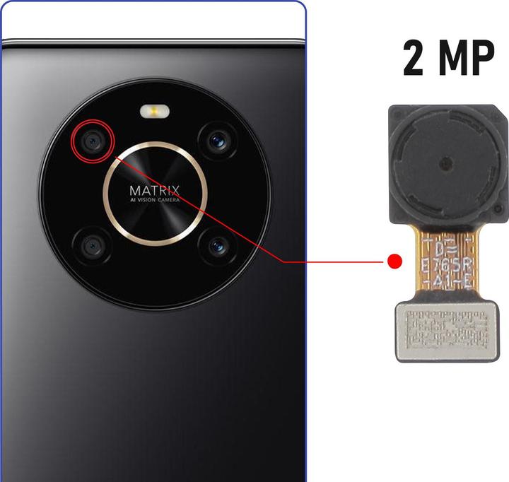 Produktbild Clappio Makro-Objektiv Ersatzteil (Honor Magic 4 Lite)