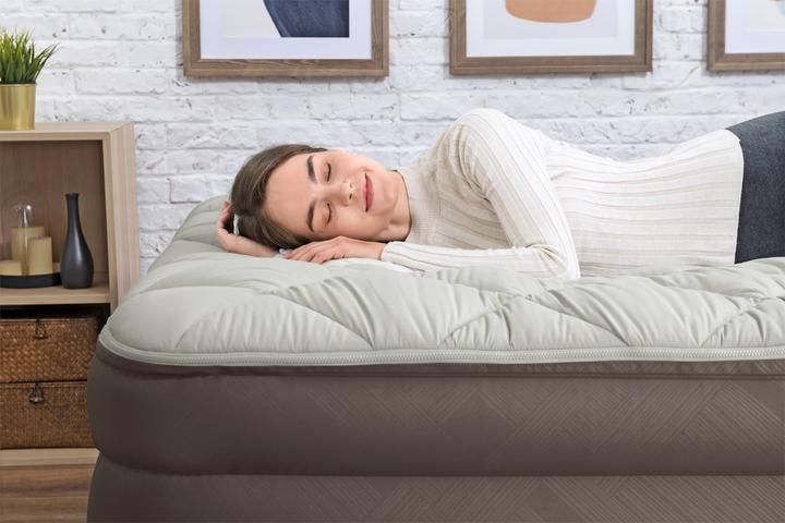 Actual product image Bestway Fortech Duvet Top Airbed Queen Built-in (152 x 203 cm)