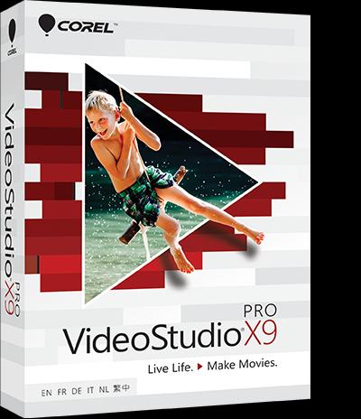 Actual product image Corel VideoStudio Pro X9 (1 User)