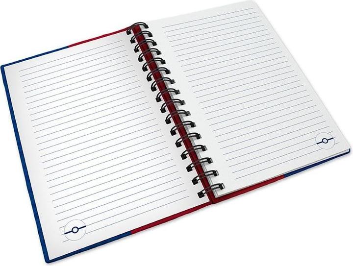 Actual product image ABYstyle Pokemon A5 Notebook Anelli: Blue & Red Partners (A5, Special ruling, Hardcover)