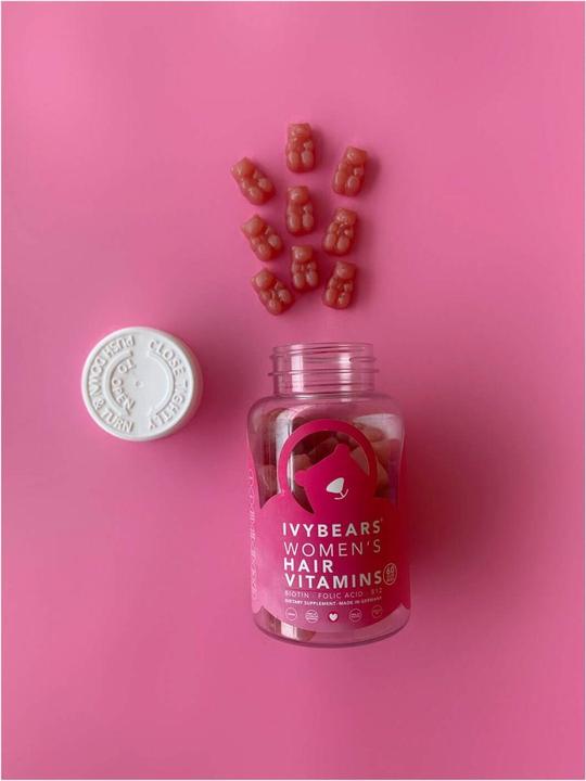 Immagine prodotto IVYBears Vitamine per capelli da donna 6 mesi (360 Pezzo/i, Gomme, 150 g)