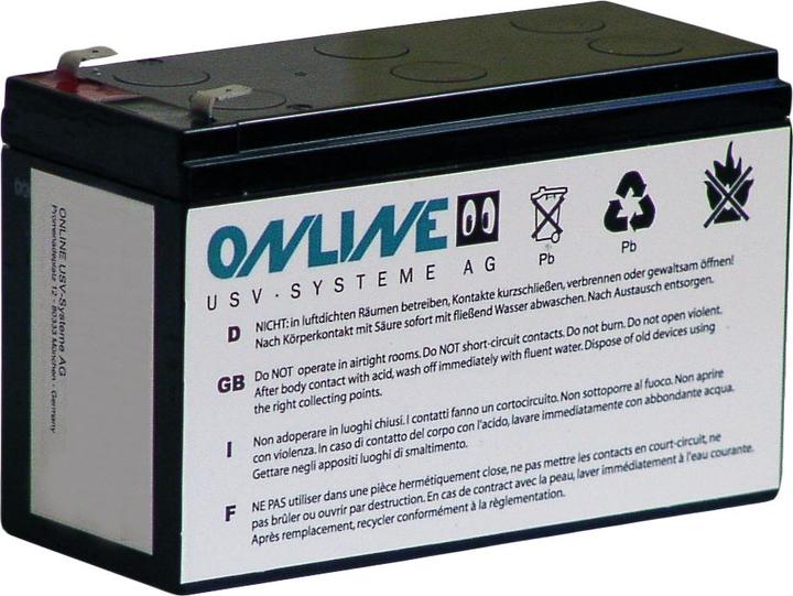 Immagine prodotto Online USV ONLINE Batteria di ricambio per ZINTO E 1500