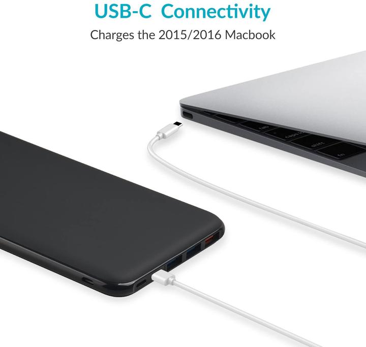 Actual product image Charmast Ultra Slim (26800 mAh, 18 W, 99.16 Wh)