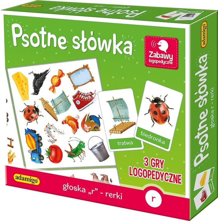 Adamigo Brettspiel Schelmische Worte -Gosek R-rerki (Polnisch)