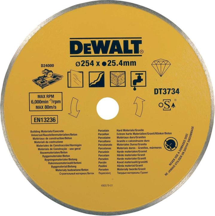 DeWalt Tile saw blade
