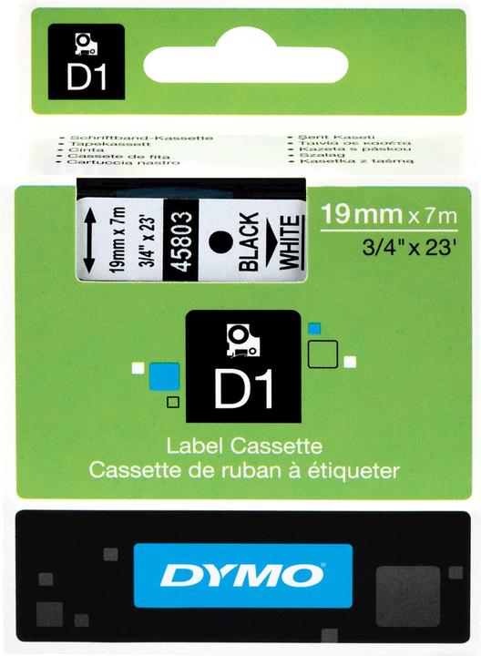 Image du produit Dymo S0720830 Bande standard (1.90 cm, Blanc)