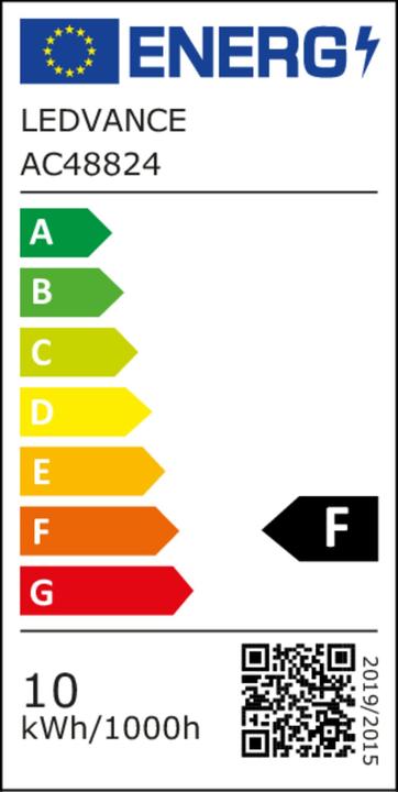 Energy Label Osram LED DAYLIGHT SENSOR CLASSIC A 10W 840 Frosted E27 (E27, 10 W, 1055 lm, 4 x, A)