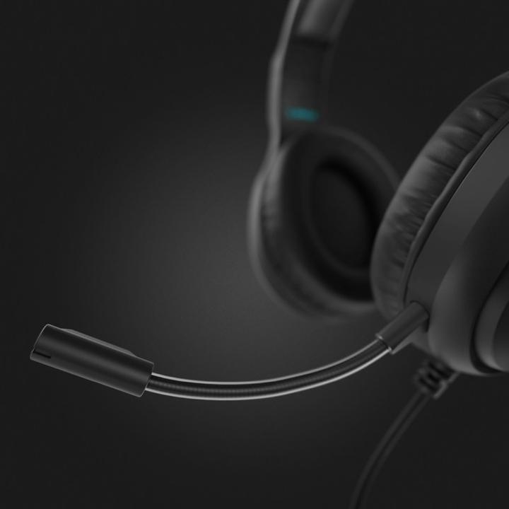 Produktbild Lamax LMXHGU1 headphones/headset Wired Head-band Gaming Black (Kabelgebunden)