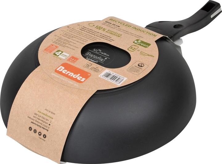 Immagine prodotto Berndes Wok Alu Recycled Induction 28 cm (28 cm, Wok, Alluminio)