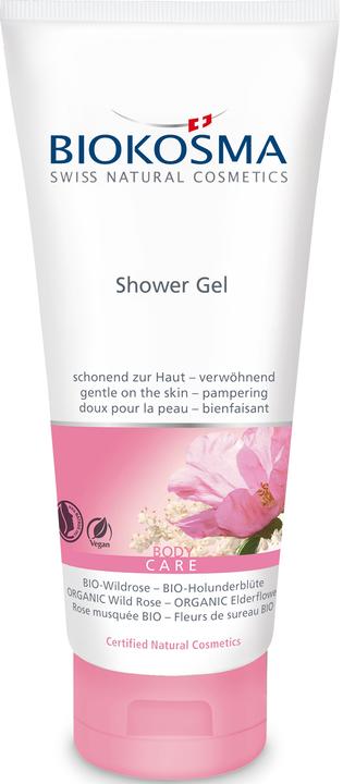 Immagine prodotto Biokosma GEL DOCCIA Rosa selvatica biologica - Sambuco biologico (200 ml)