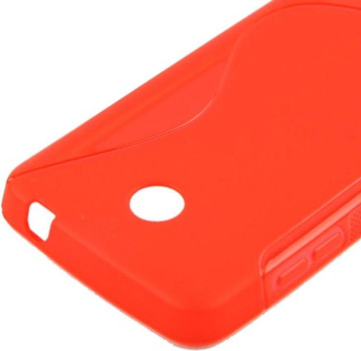 Actual product image König Design Protective cover TPU Case for mobile Nokia Lumia 630 635 red (Nokia Lumia 630)