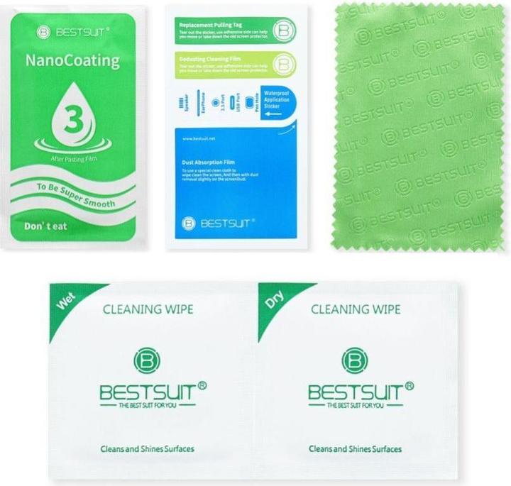 Immagine prodotto Bestsuit Pellicola organica antimicrobica per schermi (1 Pezzo/i, Apple iPhone 14 Pro)