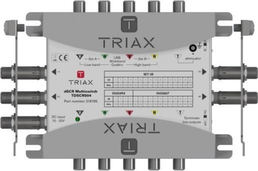 Actual product image Triax Multiswitch (Multi switch)
