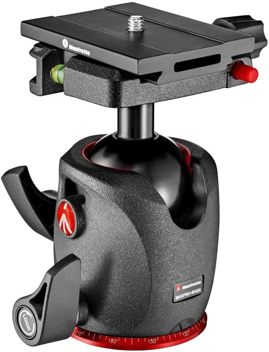 Manfrotto XPRO ball head with Q6 Top Lock quick release bracket (Spherical head)
