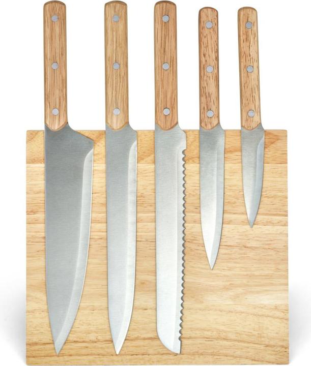 Produktbild Livoo Set aus 5 Messern und magnetischer Halterung