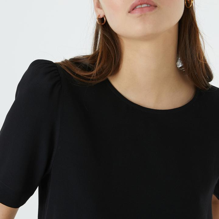 Image du produit La Redoute Collections Blouse à encolure ronde (38)