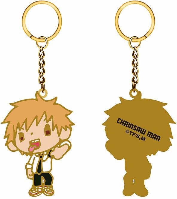 Actual product image Chainsaw Man - Emaille Metal Keychain