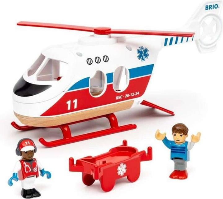 Actual product image Brio Rescue Helicopter