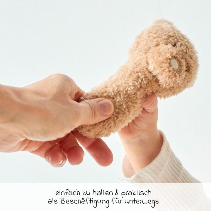 Actual product image Nattou Rasseln & Greiflinge Stabrassel Teddy - Bär