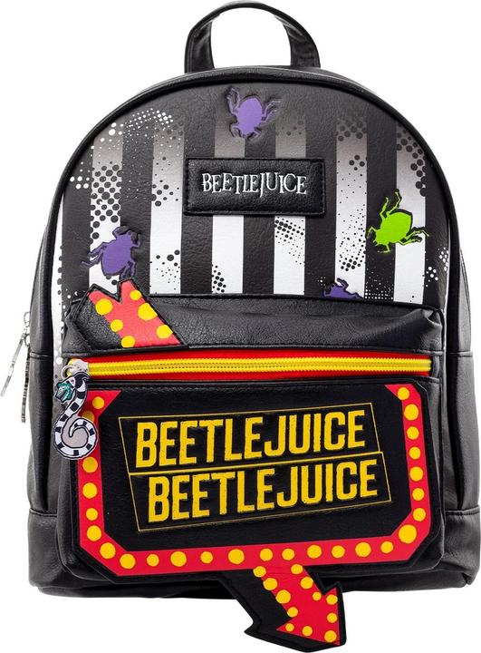 Produktbild Beetlejuice Rucksack gestreift