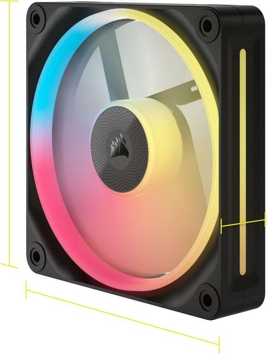 Produktbild Corsair iCUE LINK LX120-R Reverse Fan (120 mm, 1 x)