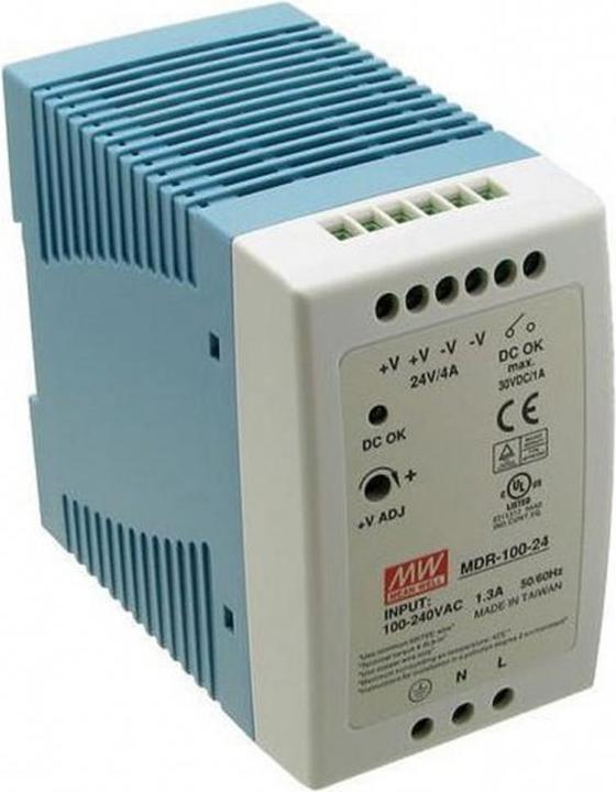 Image du produit MeanWell Alimentation électrique Mean Well Rail DIN