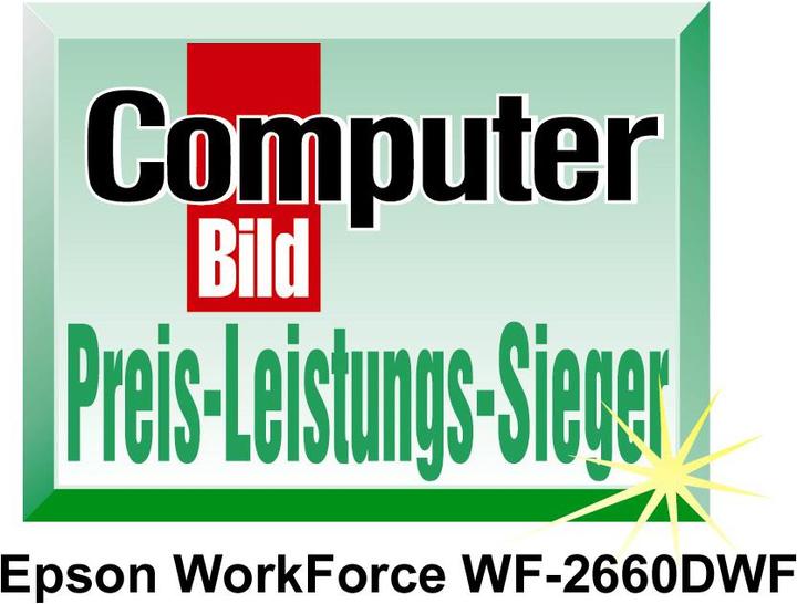 Actual product image Epson WF-2660DWF WorkForce (Ink, Colour)