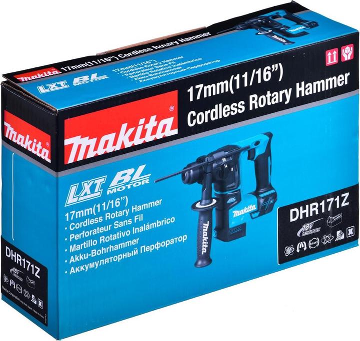 Immagine prodotto Makita Trapano a percussione ricaricabile DHR171Z SDS-Plus (Batteria ricaricabile)