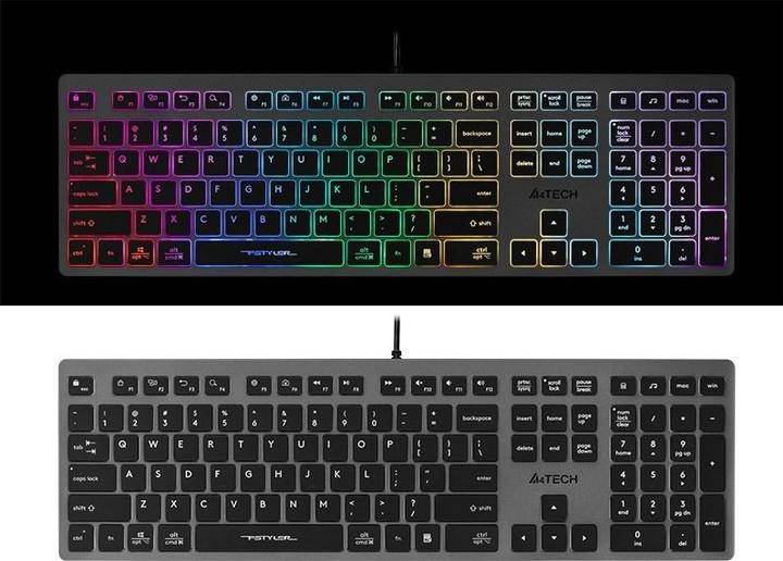 Immagine prodotto A4Tech A4T FStyler FX60H (neoninis apšvietimas) (Ing. Int., Cablato)