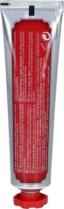 Actual product image Marvis cinnamon mint (85 ml)