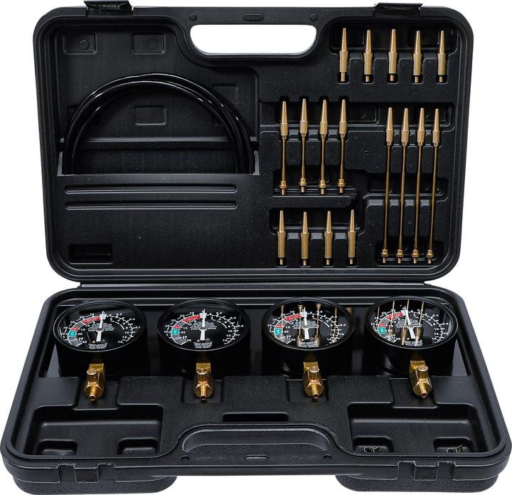 Productafbeelding BGS Synchrone carburateur tester | met 4 synchrone klokken | 26-pcs.