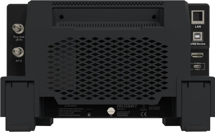 Produktbild Voltcraft DOV1254F LA Digital-Oszilloskop 125 MHz 4-Kanal 1.25 GSa/s 100 Mpts 1 (CAT II)