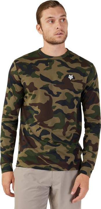 Actual product image Fox Tee 23 F-Head Ls Tech Green Cam M (M)