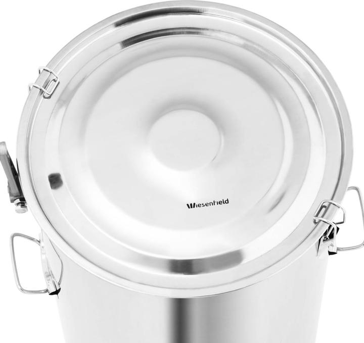 Actual product image Wiesenfield Honey Extractor - tangential - hand-powered - 2 frames