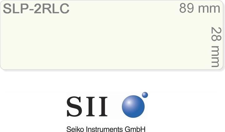 Actual product image Seiko Labels transparent