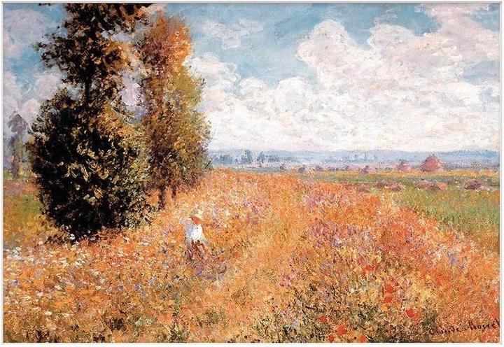 Image du produit Claude Monet Paysage Pres De Giverny Paper Mounted Print (40 x 30 cm)