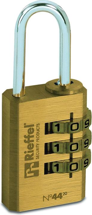 Image du produit Rieffel Serrure à combinaison en laiton 44/20 SB