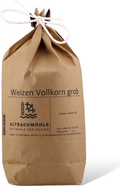 Actual product image Altbachmühle Coarse wholemeal wheat flour (1000 g)