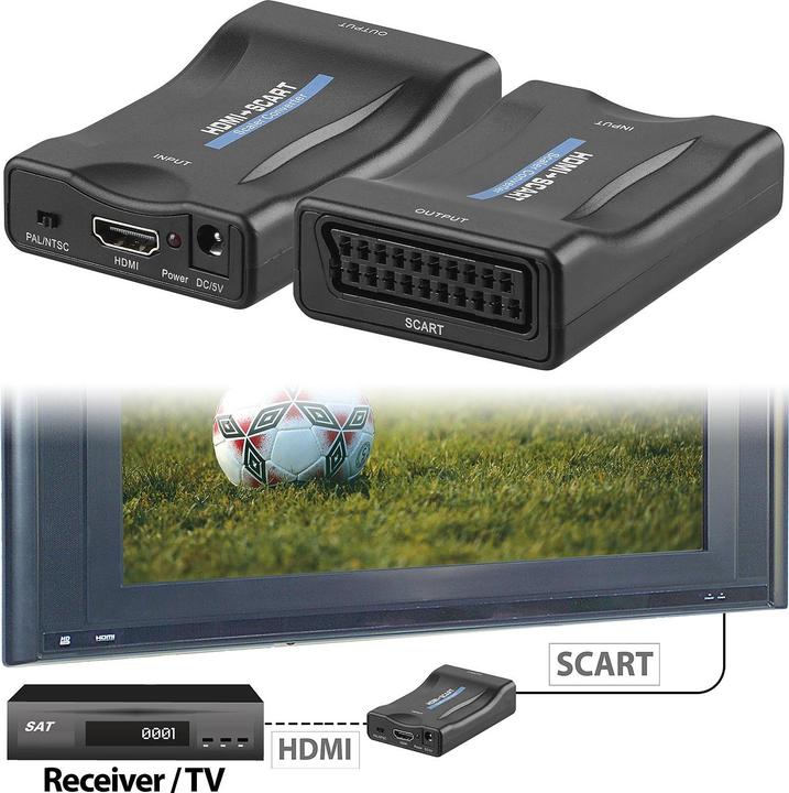 Produktbild Auvisio HDMI zu (Scart, 9.50 cm)