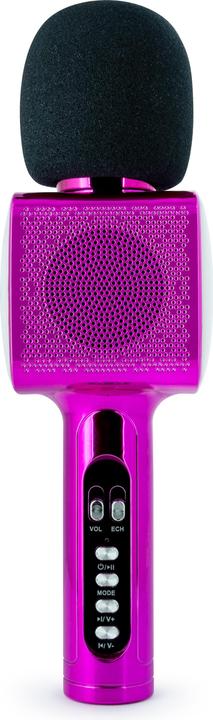 Immagine prodotto Bigben PARTY BTMIC - Microfono + altoparlante senza fili con effetti luminosi - rosa
