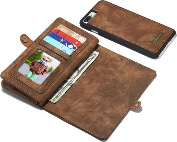 Immagine prodotto Caseme Apple iPhone 8 Plus Custodia per carte di credito con portafoglio in vera pelle (Apple iPhone 8 Plus)