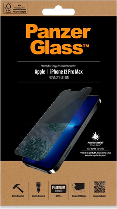 Actual product image PanzerGlass Privacy (1 Piece, Apple iPhone 13 Pro Max)