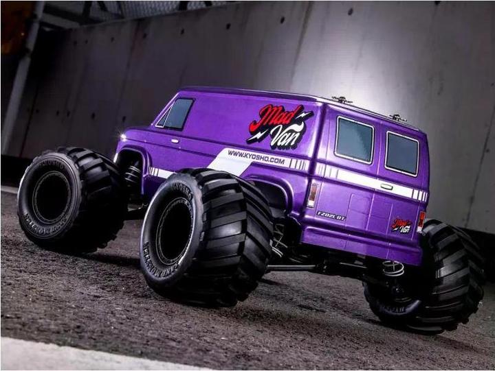 Produktbild Kyosho Monster Truck Fazer Mk2 Mad Van 4WD, Violett, ARTR, 1:10 (RTR Ready-to-Run)