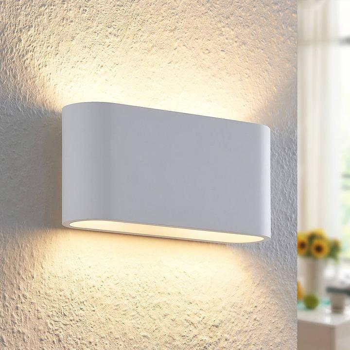 Image du produit Lindby Mavora applique murale en plâtre, arrondie (G9)