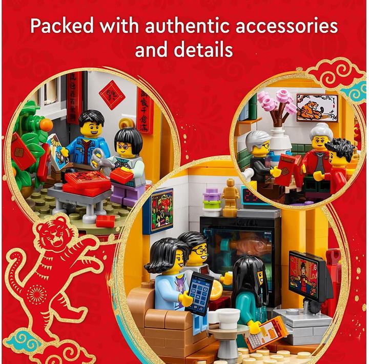 Produktbild LEGO Mondneujahrstraditionen (80108, LEGO Seltene Sets)