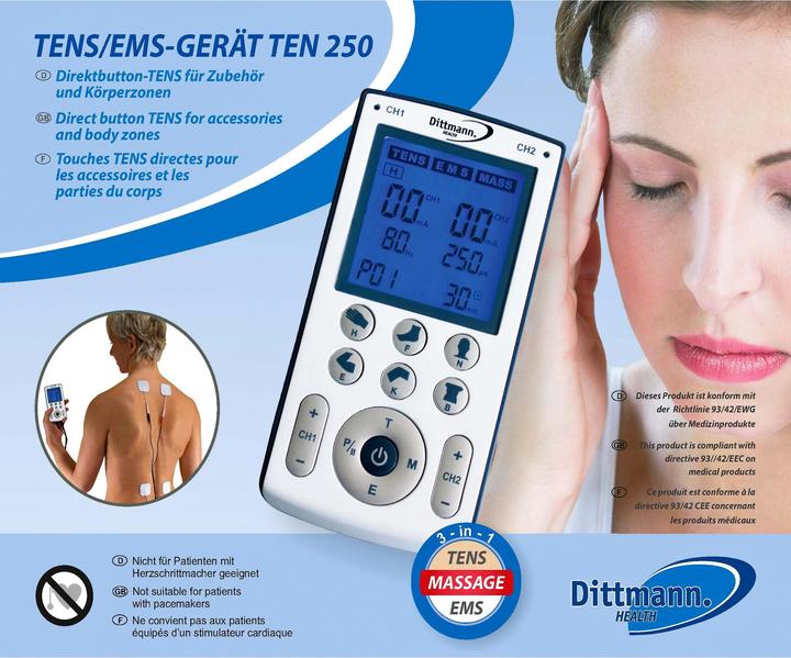 Actual product image Dittmann Health Tens device TEN 250