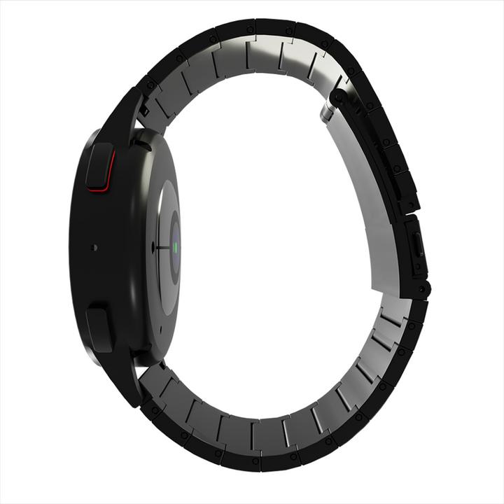 Produktbild Strap-it Luxe titanium smartwatch bandje - geschikt voor Fossil Gen 5 / Gen 5e 44mm / Gen 6 44mm - zwart (Titan)