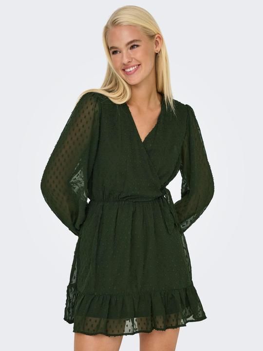 Produktbild Only ONLTIVA Kurzes Kleid Wickelkleid (XS)