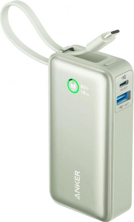 Actual product image Anker 545 Nano Power Bank 10000mAh PD 30W green (10000 mAh, 30 W, 30 Wh)